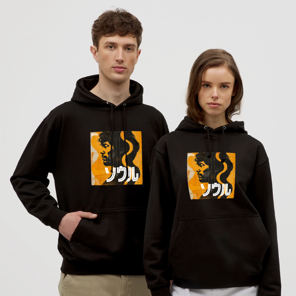 Nippon Grooves, Luvtröja unisex - svart