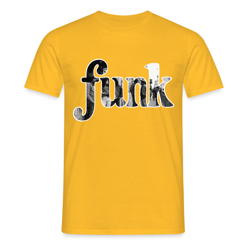 Funk Vibes, T-shirt unisex - gul