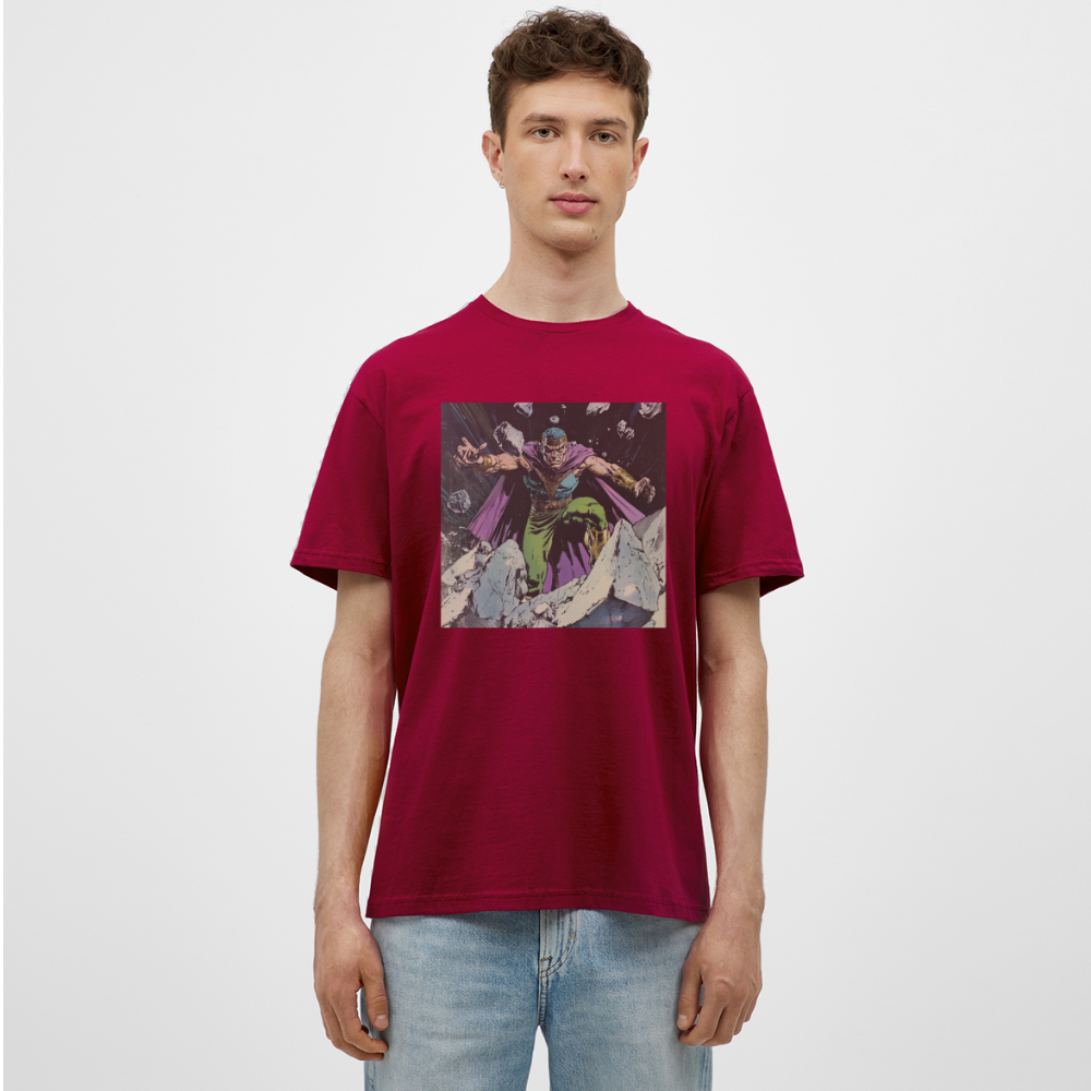 Granitus, T-shirt herr - tegelröd