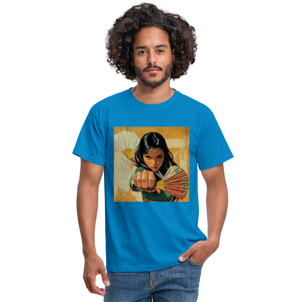 Blå Lotus, T-shirt herr - kungsblå
