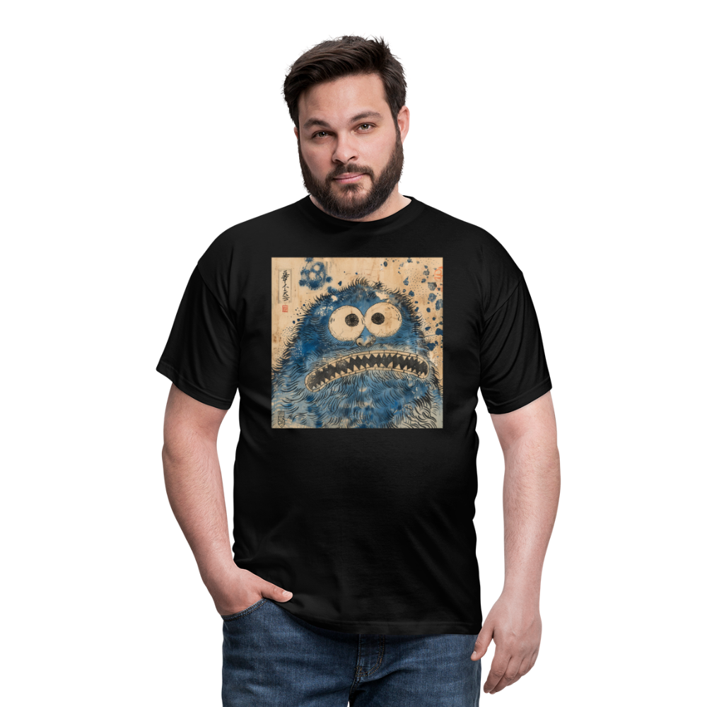 Uramiko ramlar i floden, T-shirt herr - svart