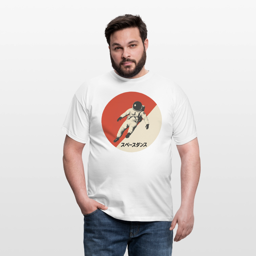 Space Dance, T-shirt unisex - vit