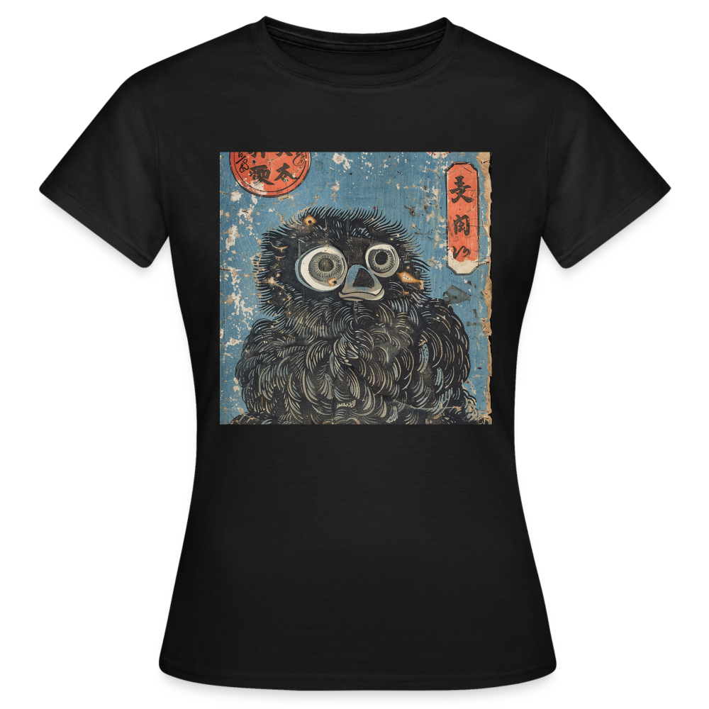 Denimiko, T-shirt dam - svart