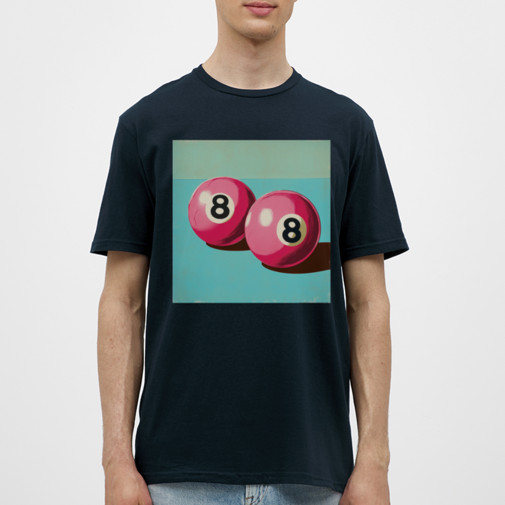 Rosa Rivaler, T-shirt herr - marinblå