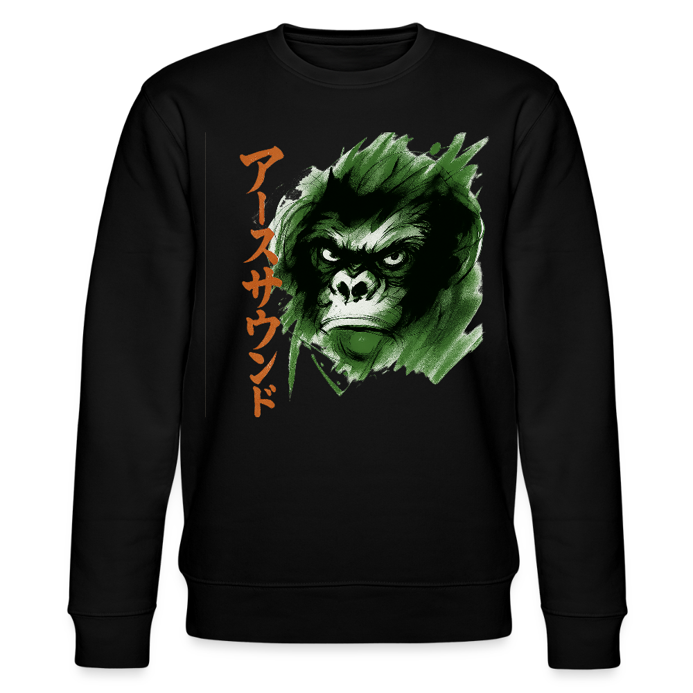 Earth Sound, Ekologisk sweatshirt CHANGER unisex från Stanley/Stella - svart