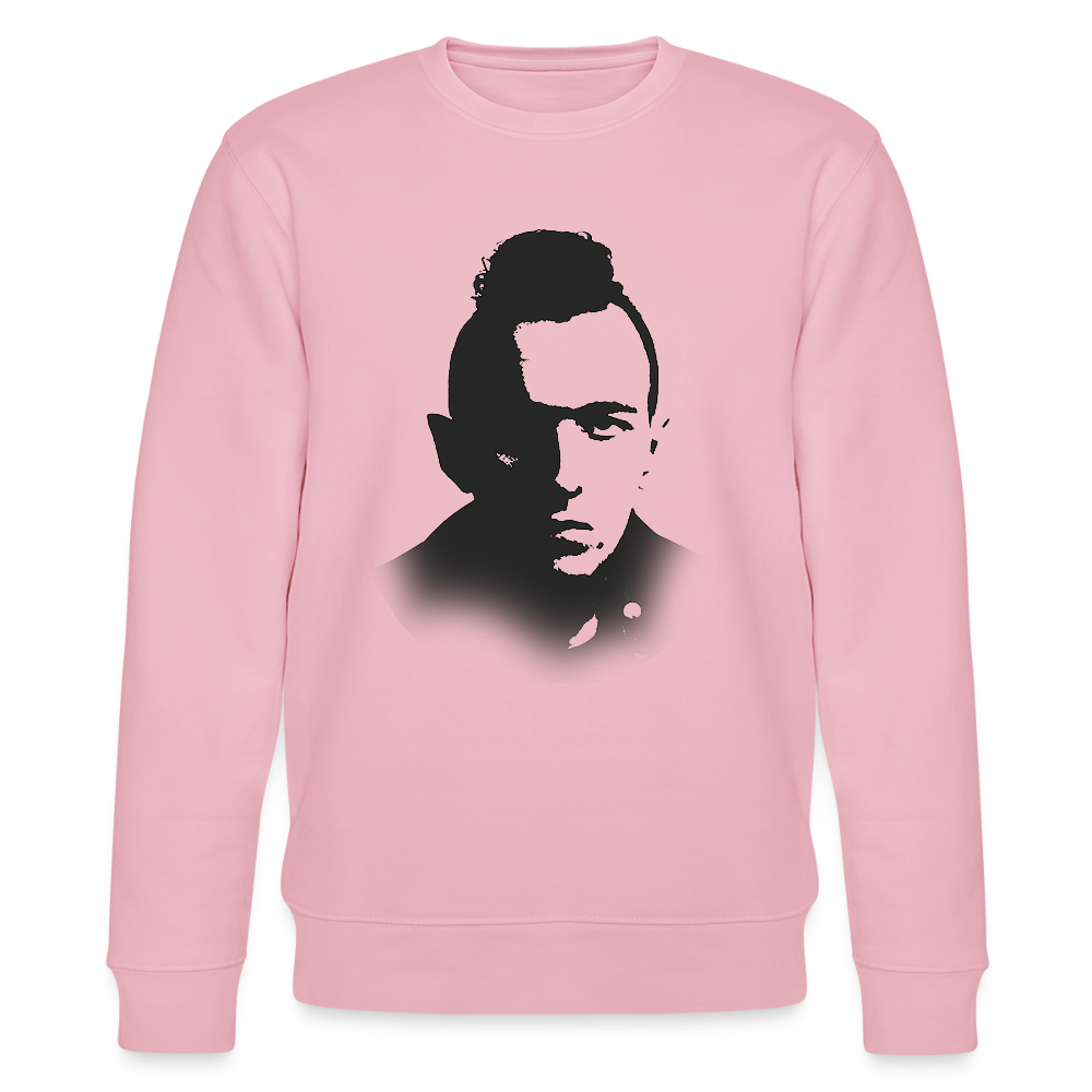 Stencil of Rebellion, Ekologisk sweatshirt CHANGER unisex från Stanley/Stella - ljusrosa