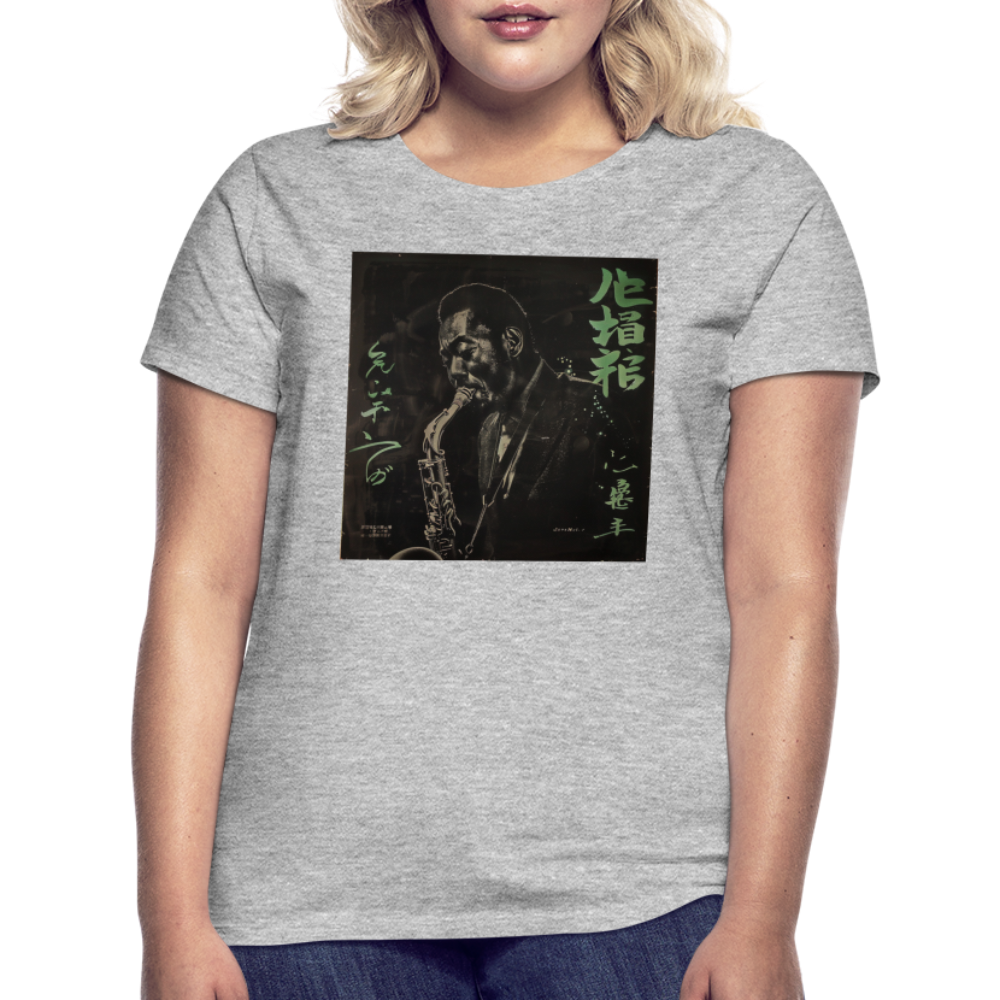 Nasi Goreng Prabowo 1972, T-shirt dam - gråmelerad