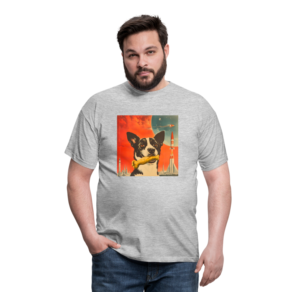 Stjärnorna Nära, T-shirt herr - gråmelerad