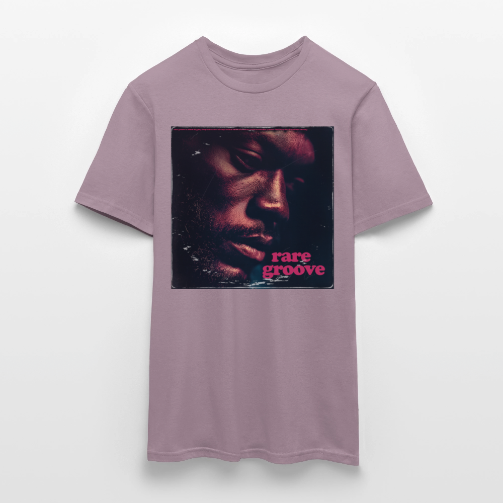 Groove Rare, T-shirt unisex - lilagrå