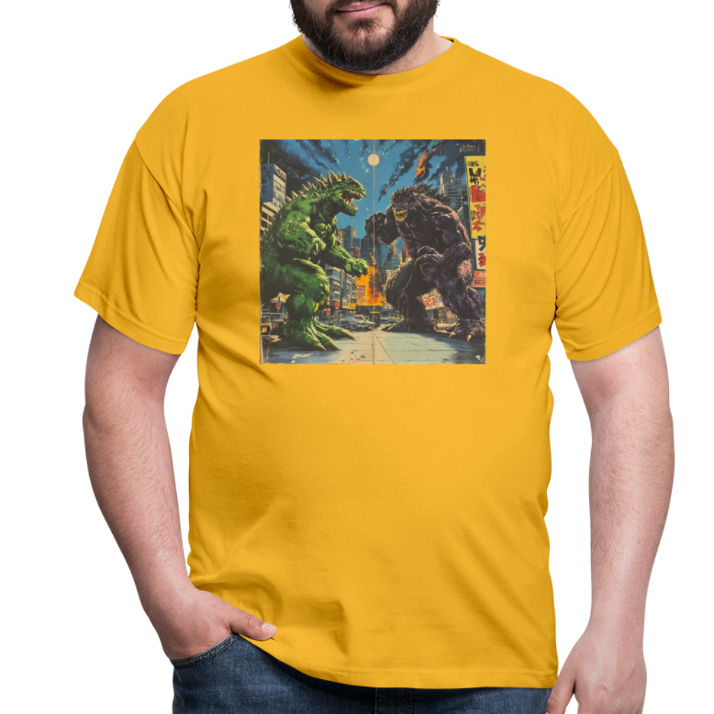 Kampen vid Solnedgången, T-shirt herr - gul