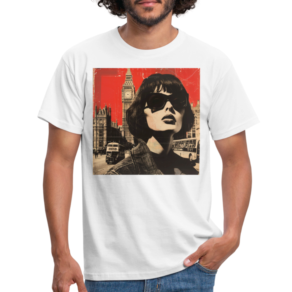 T-shirt herr - vit