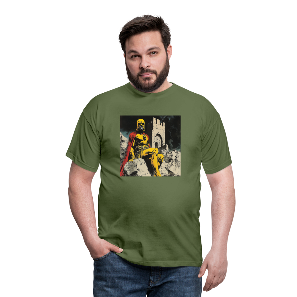 Orkalon, T-shirt herr - Militärgrön
