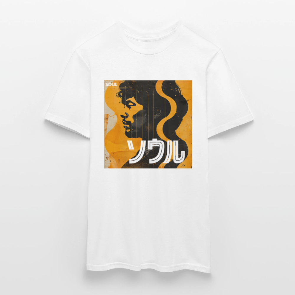 Nippon Grooves, T-shirt unisex - vit