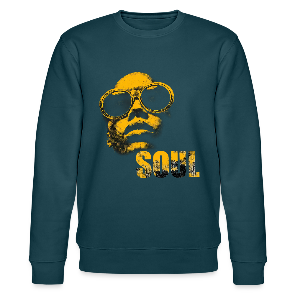 Golden Soul, Ekologisk sweatshirt CHANGER unisex från Stanley/Stella - mörk petrol