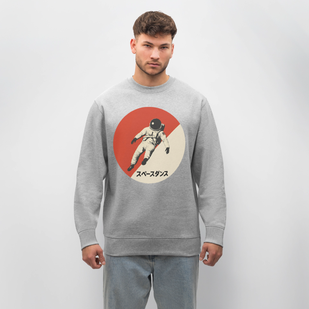 Space Dance, Ekologisk sweatshirt CHANGER unisex från Stanley/Stella - gråmelerad