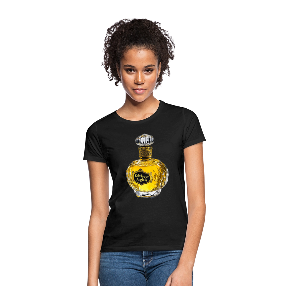 Eau de Perfume, T-shirt dam - svart