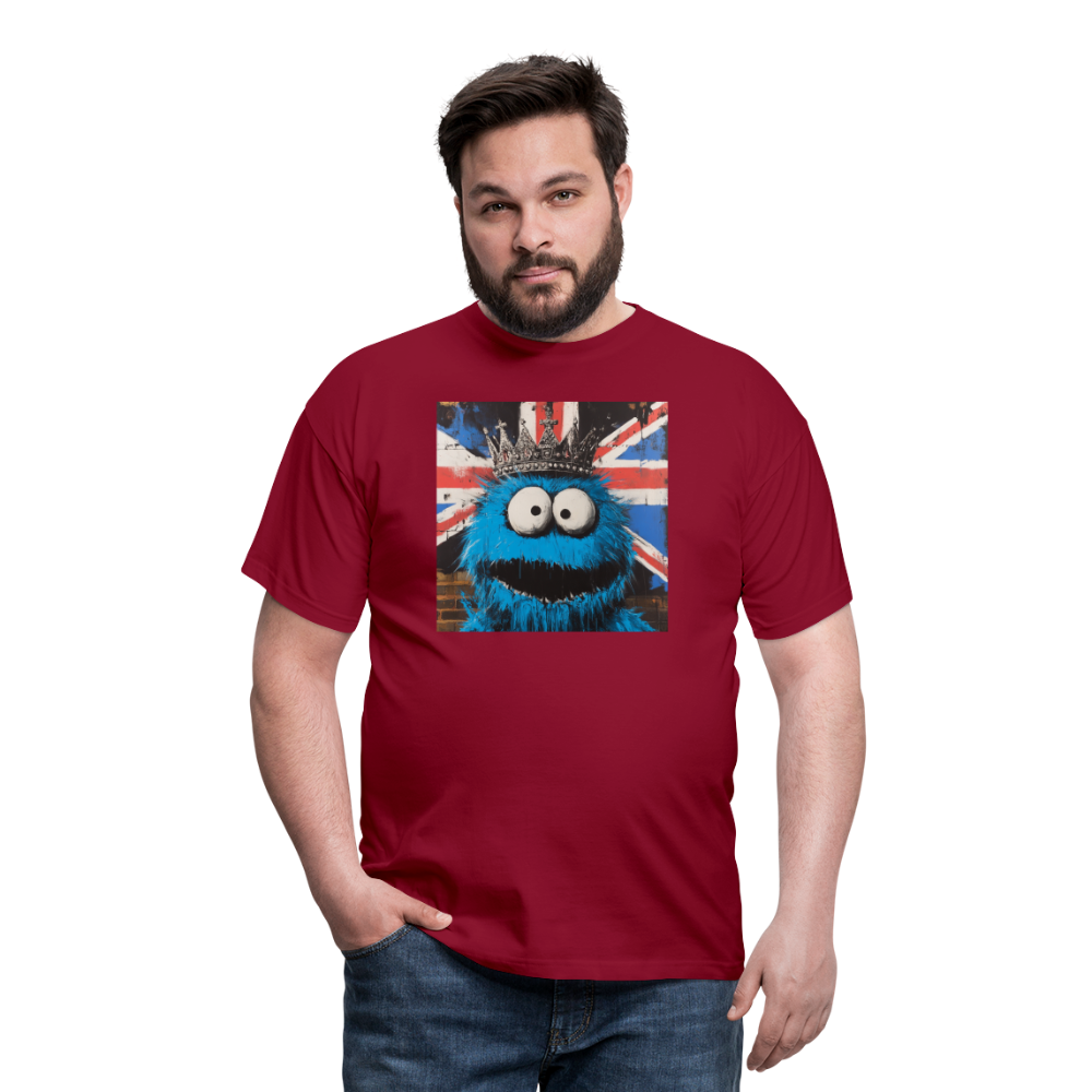 Monsters & Monarchs, T-shirt herr - tegelröd