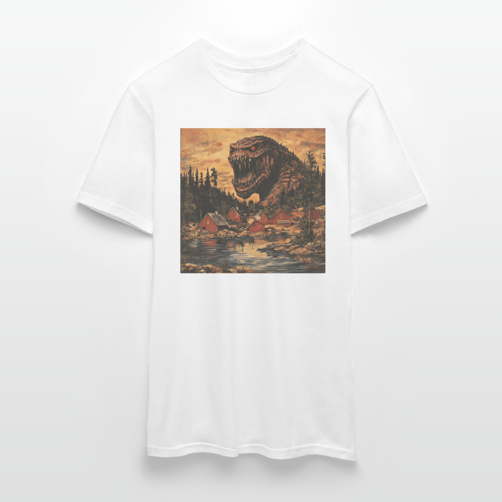 När Draken Vaknade vid Siljan, T-shirt herr - vit