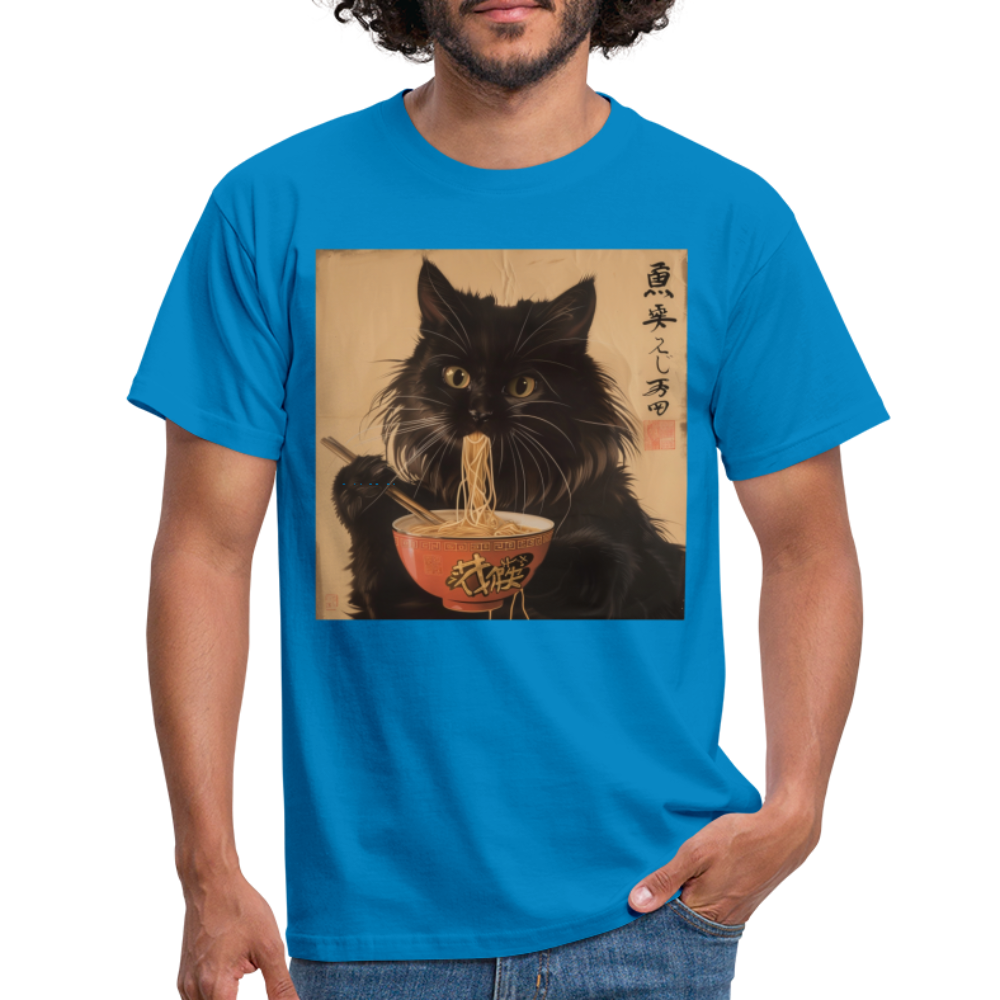 Kejsarens Katt och Ramens Hemlighet, T-shirt herr - kungsblå
