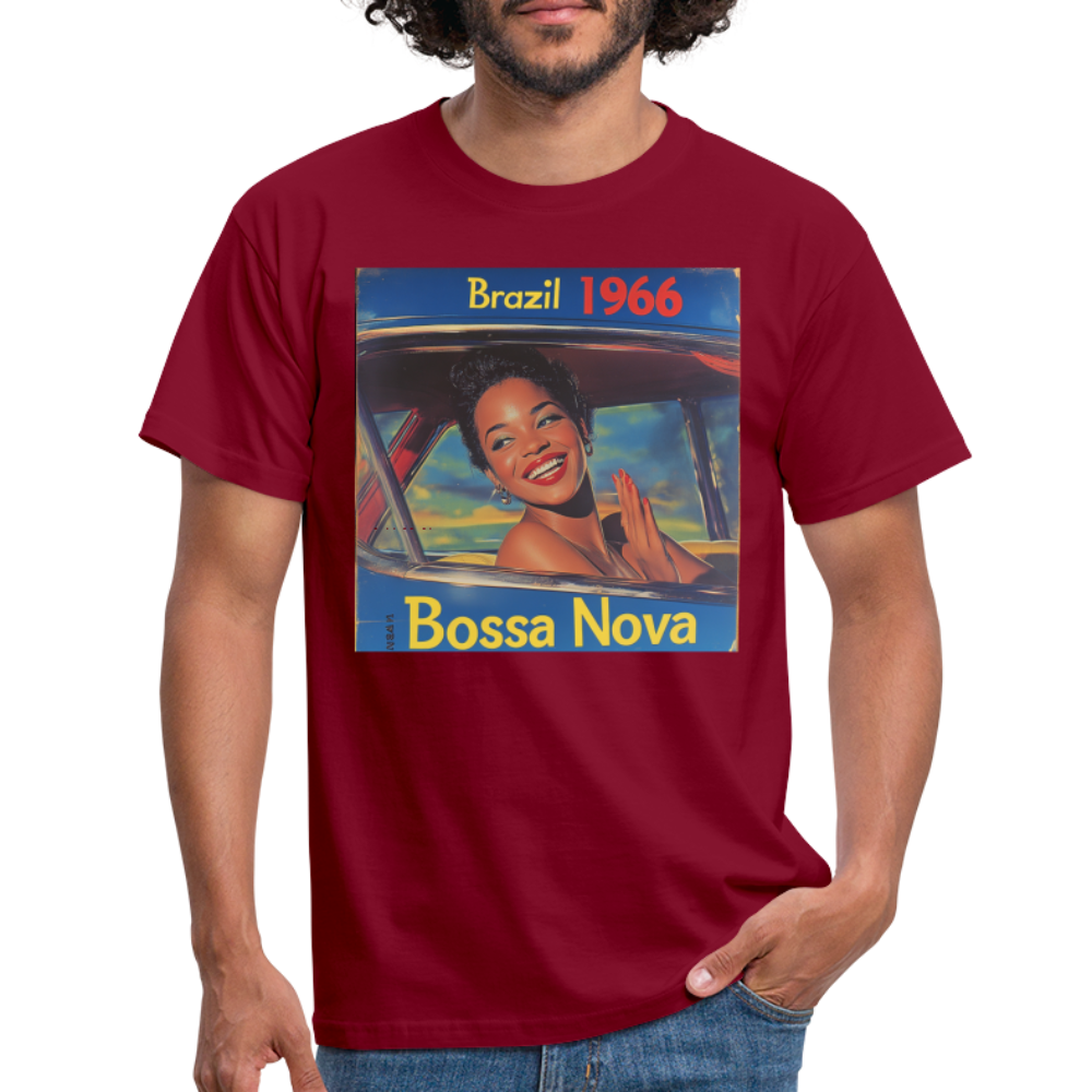 Isabela Costa, brazil 1966, T-shirt herr - tegelröd