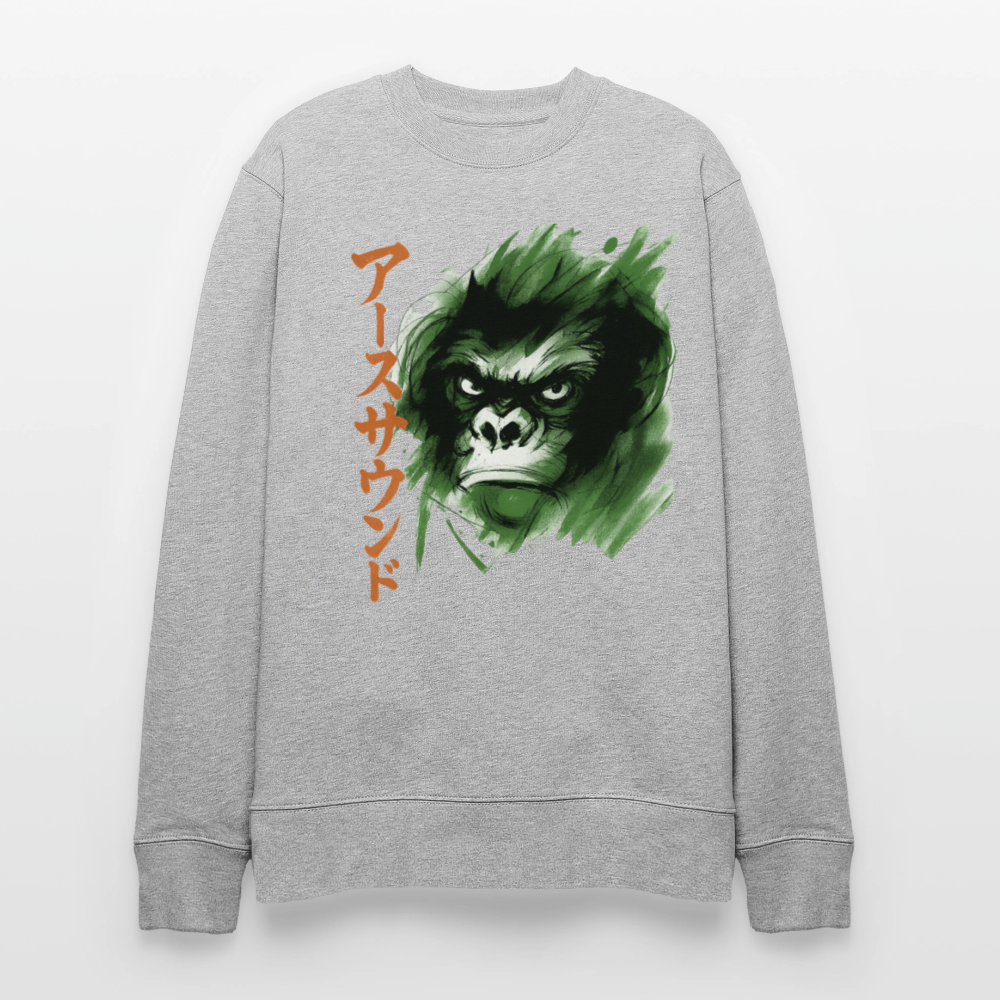 Earth Sound, Ekologisk sweatshirt CHANGER unisex från Stanley/Stella - gråmelerad