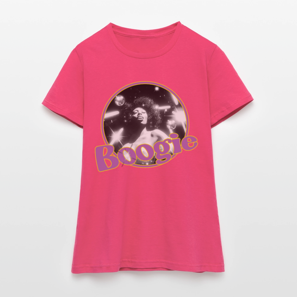 Electric Groove, T-shirt dam - azalea