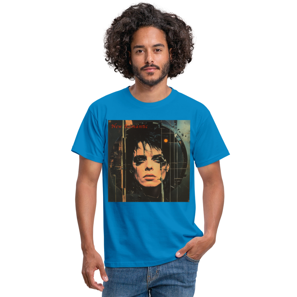 New Romance, T-shirt herr - kungsblå