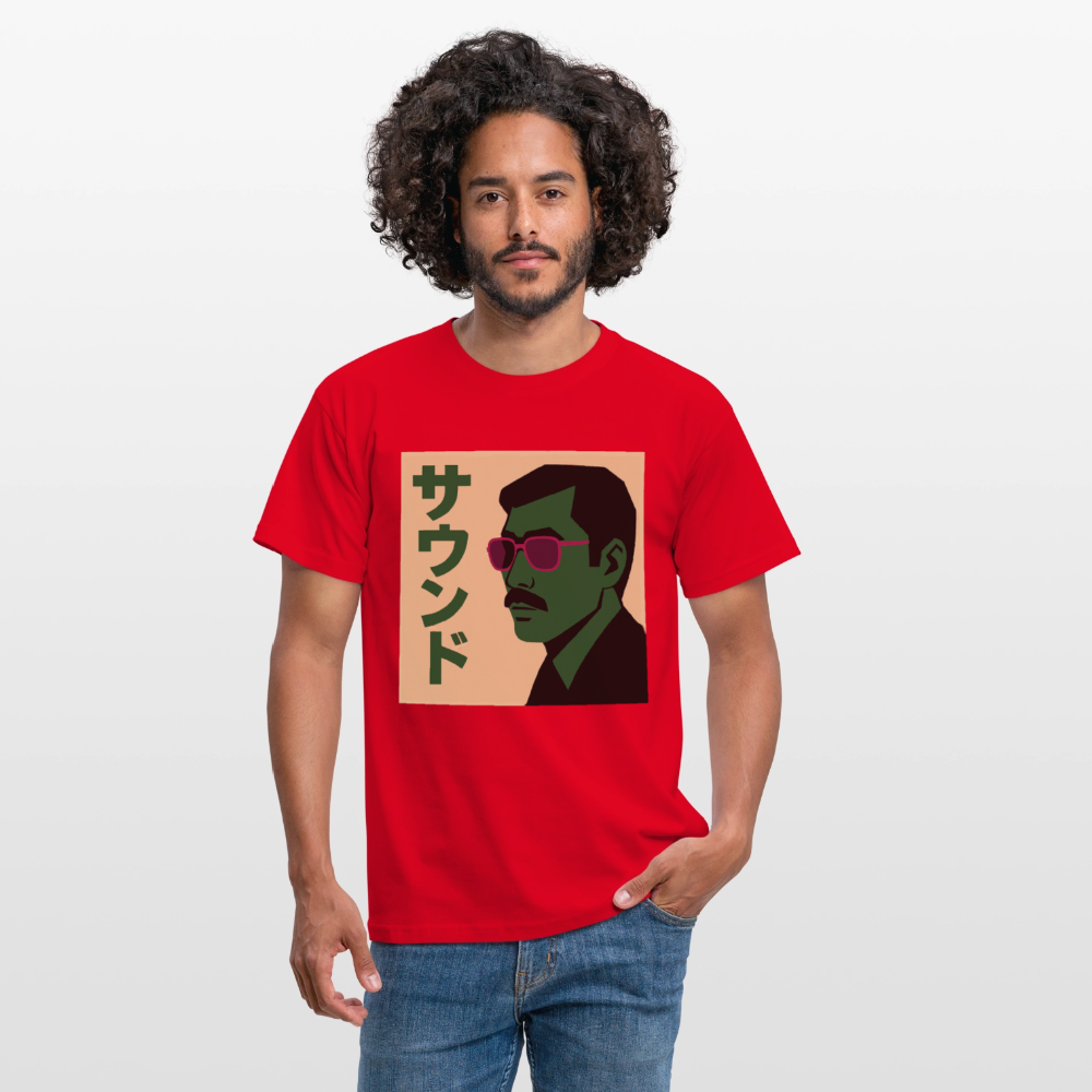 Nippon Sound, T-shirt unisex - röd