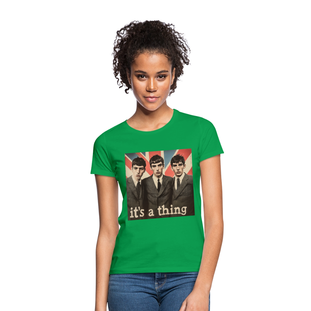 British, Bold & Unapologetic, T-shirt dam - kellygrön