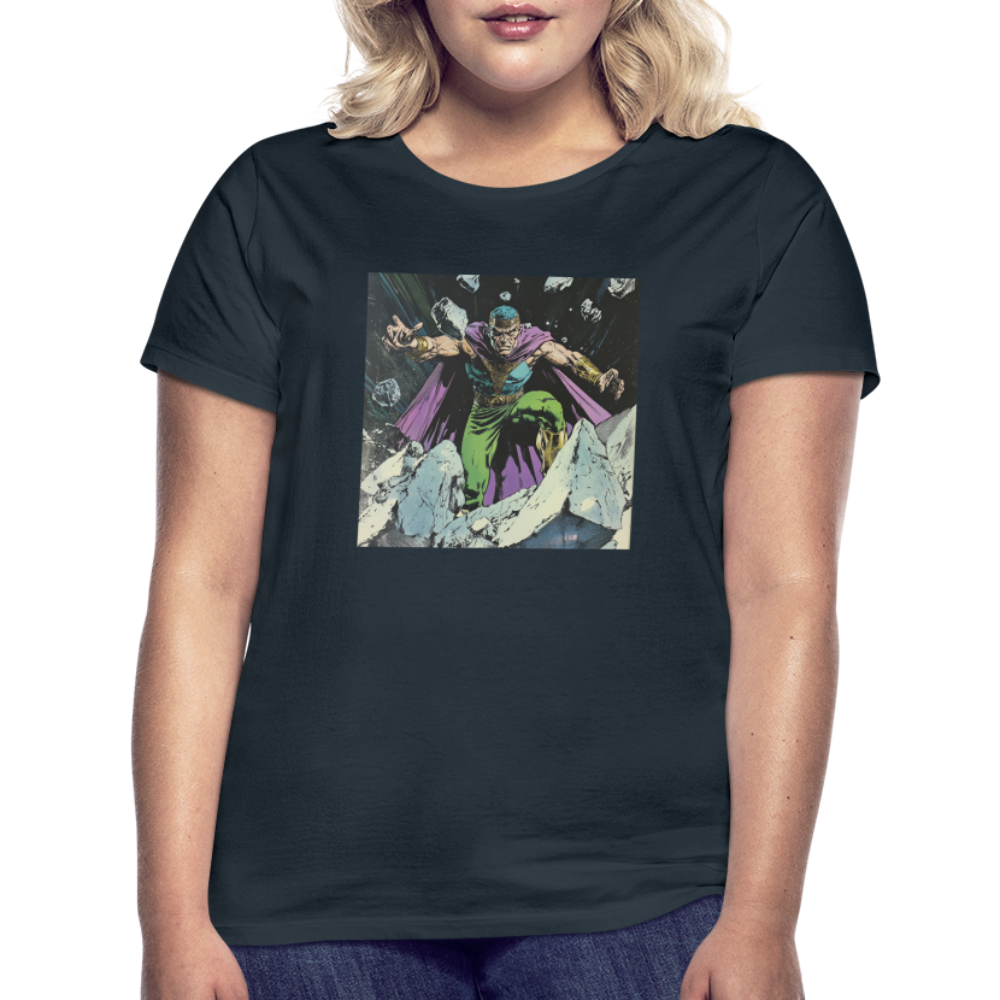 Granitus, T-shirt dam - marinblå