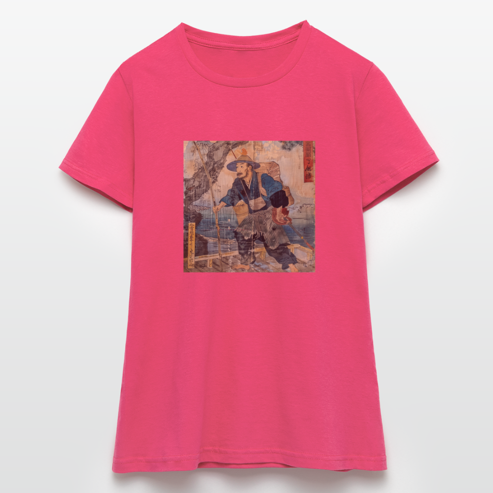 Fiskaren som bytte karriär, T-shirt dam - azalea
