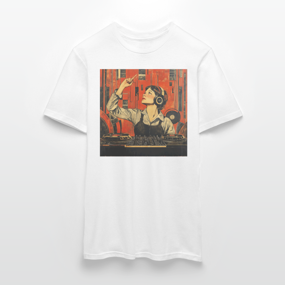 Revolutionens Rytm, T-shirt herr - vit