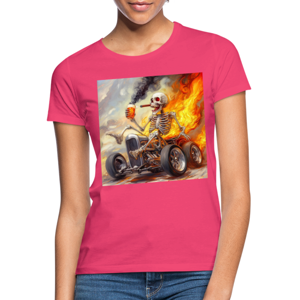 Knekta Krash, T-shirt dam - azalea