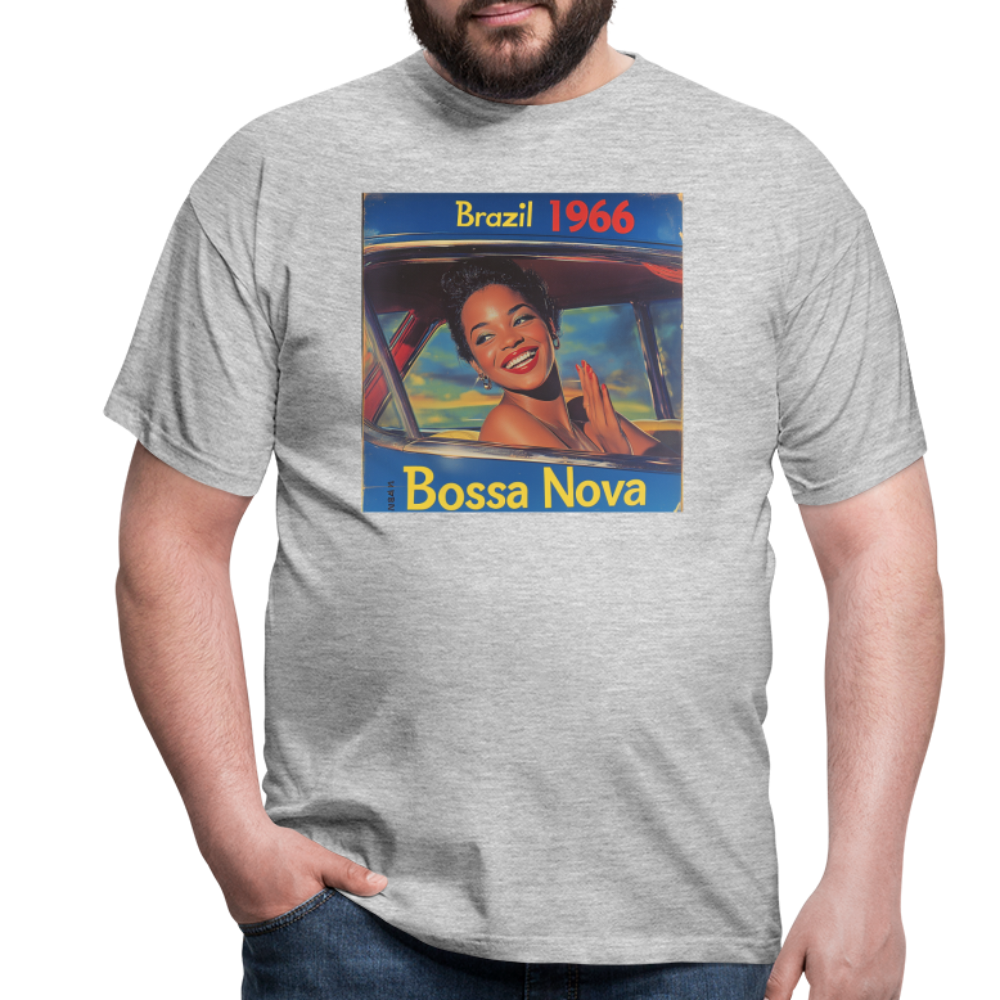 Isabela Costa, brazil 1966, T-shirt herr - gråmelerad