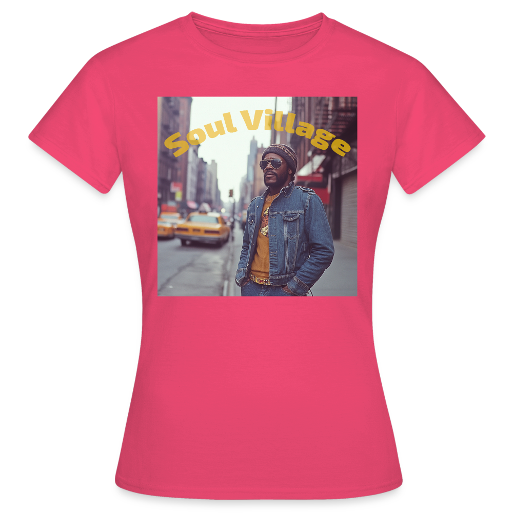 Soul Village, T-shirt dam - azalea