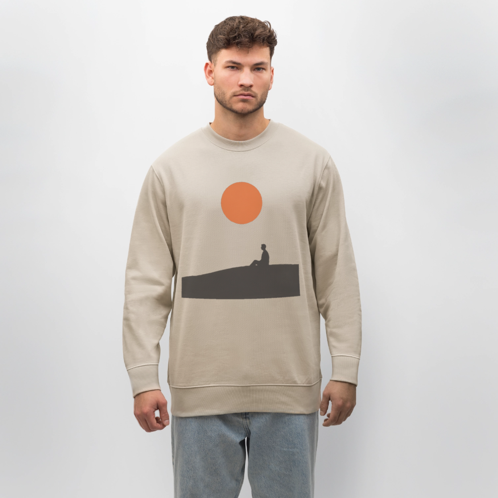 Under the sun, Ekologisk sweatshirt CHANGER unisex från Stanley/Stella - beige