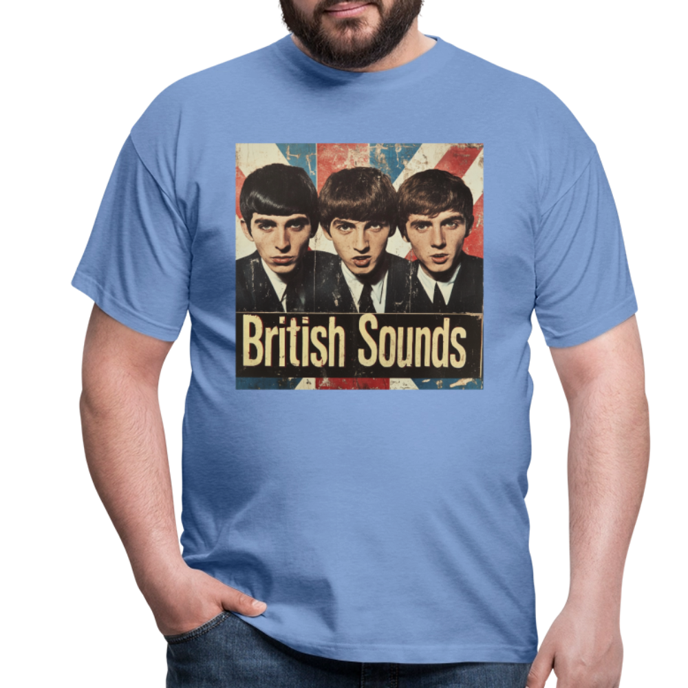 British sounds 1965, T-shirt herr - carolina blue