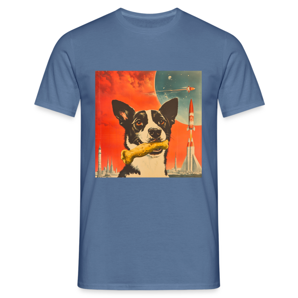 Stjärnorna Nära, T-shirt herr - duvblå