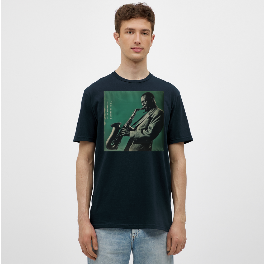 Nattens Toner i New York, T-shirt herr - marinblå