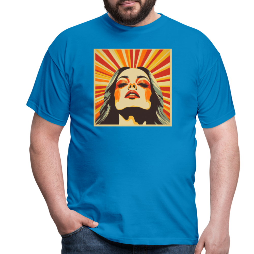 Dagens Första Strålar, T-shirt herr - kungsblå