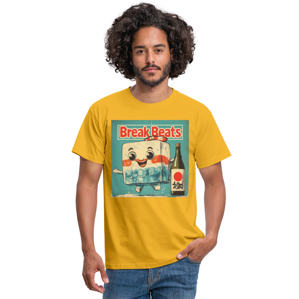 Nippon Break Beats, T-shirt herr - gul