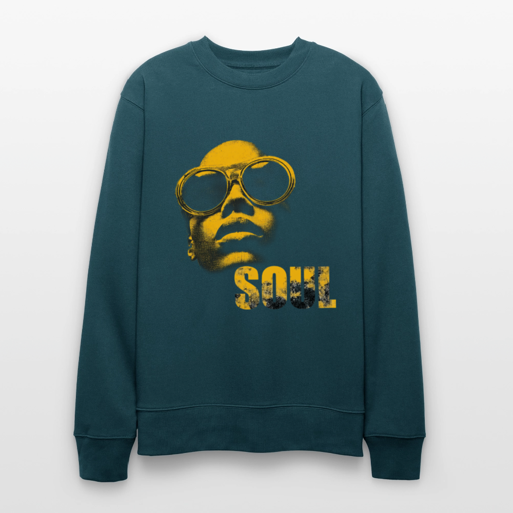 Golden Soul, Ekologisk sweatshirt CHANGER unisex från Stanley/Stella - mörk petrol