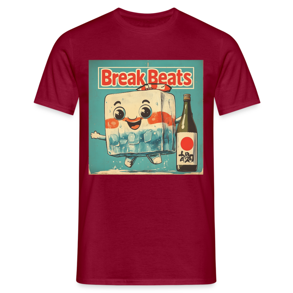 Nippon Break Beats, T-shirt herr - tegelröd