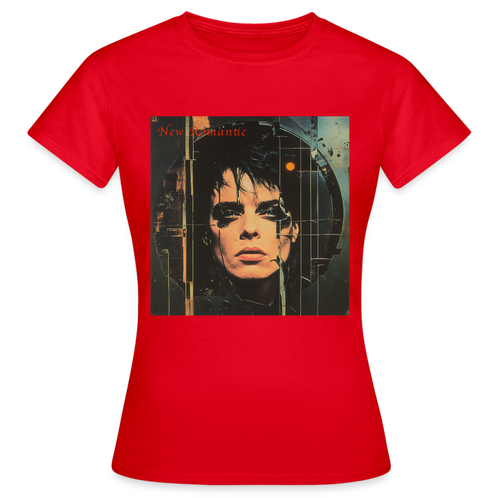 New Romance, T-shirt dam - röd
