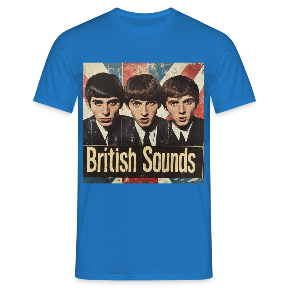 British sounds 1965, T-shirt herr - kungsblå