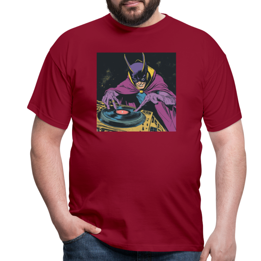 Purple Pulse, T-shirt herr - tegelröd