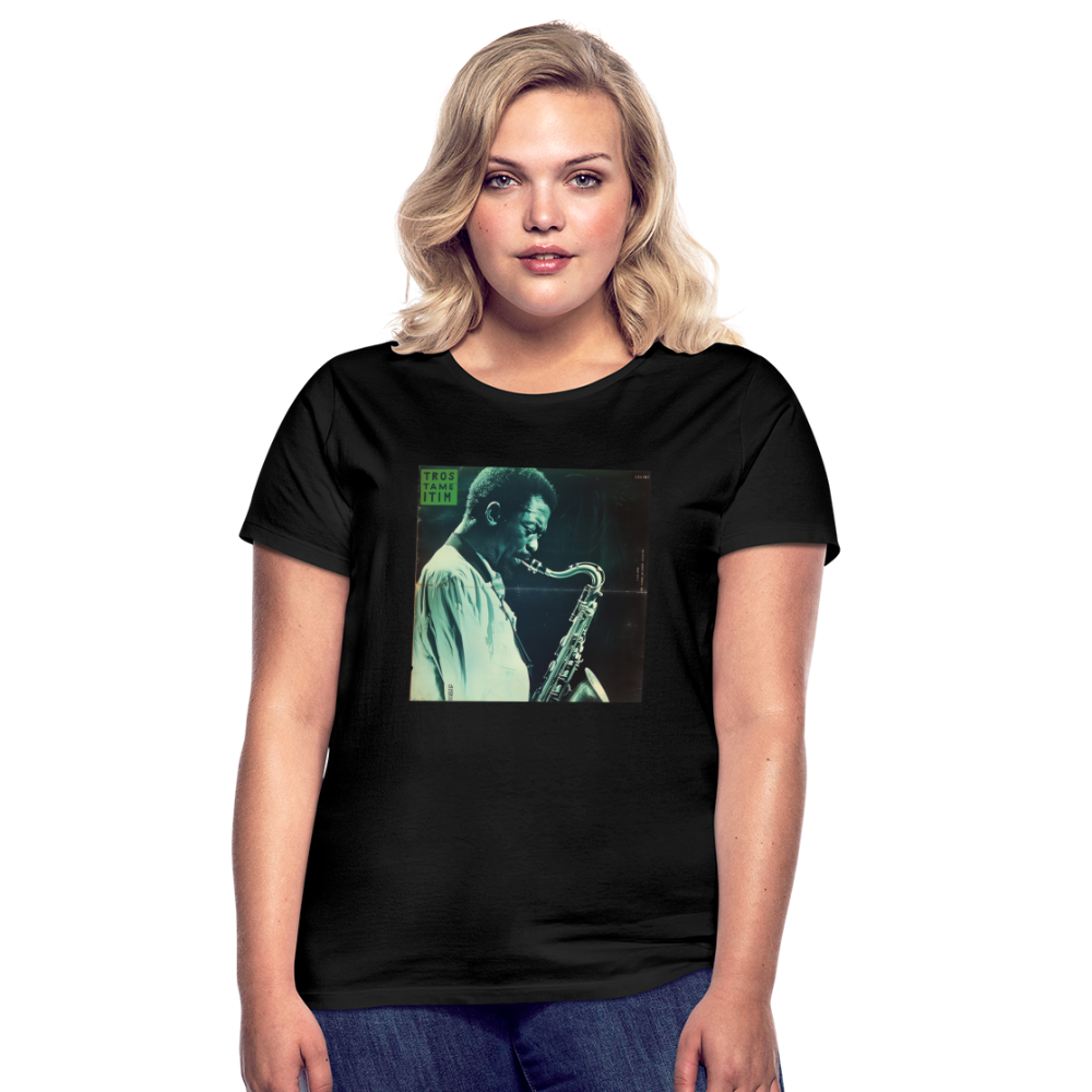 Gåtfull figur i jazzens underground, T-shirt dam - svart