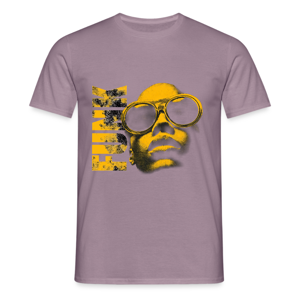 Funk Eternal, T-shirt herr - lilagrå