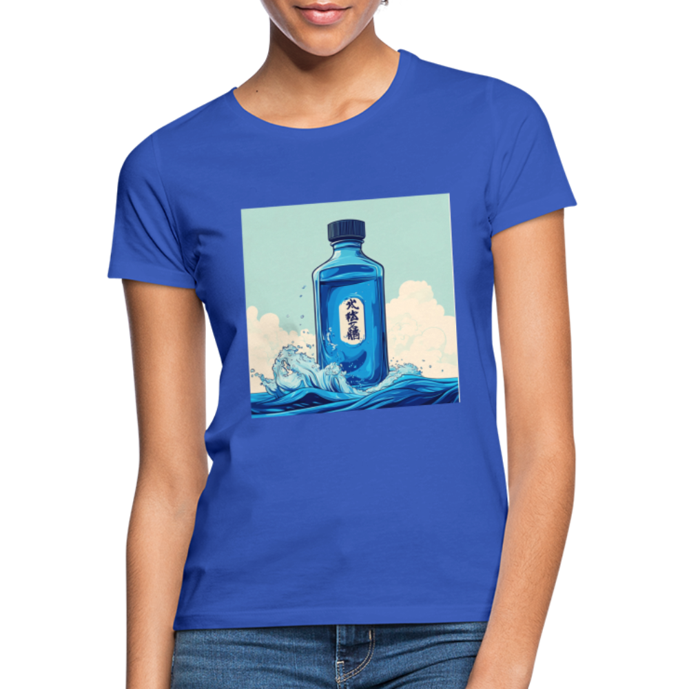 I Blått och Tystnad, T-shirt dam - royalblå