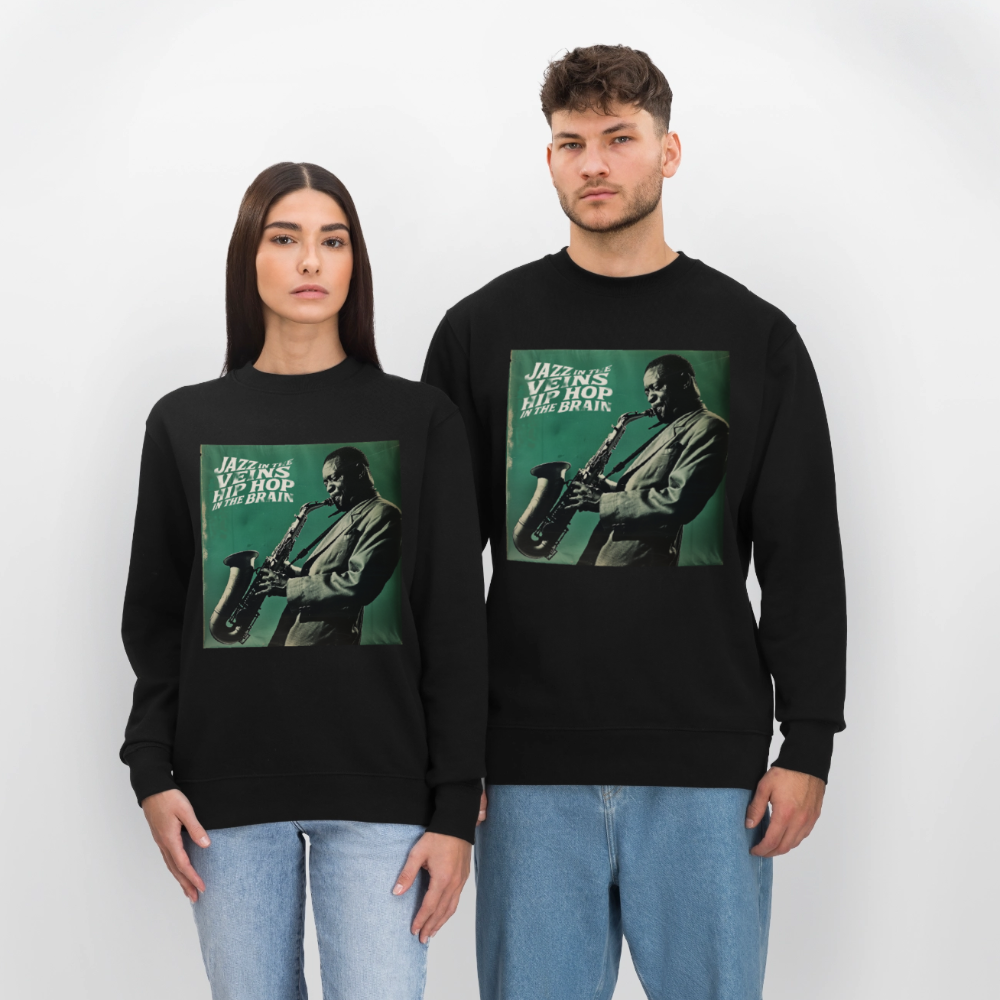 Groove in the Mind, Ekologisk sweatshirt CHANGER unisex från Stanley/Stella - svart